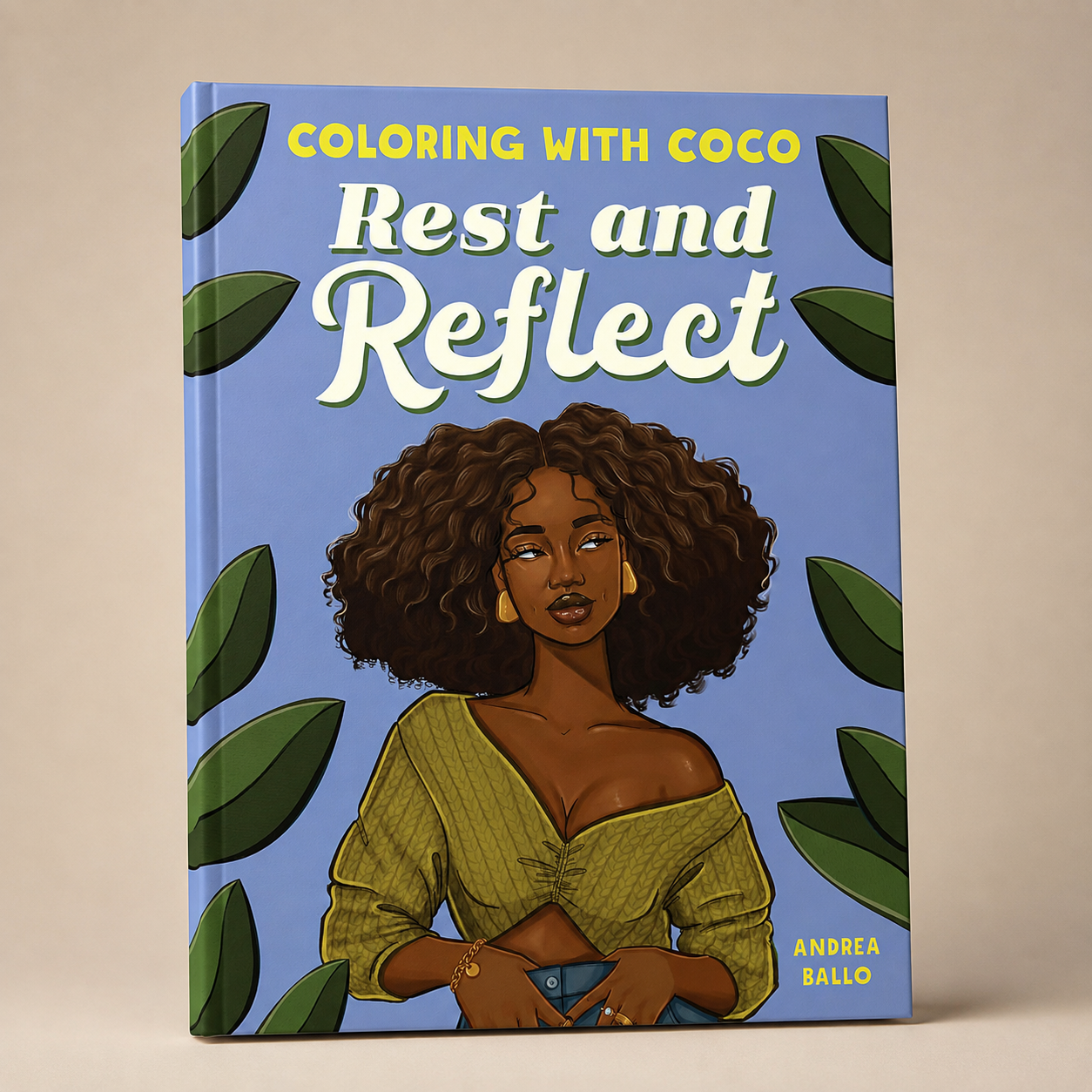 Rest and Reflect Adult Coloring Book