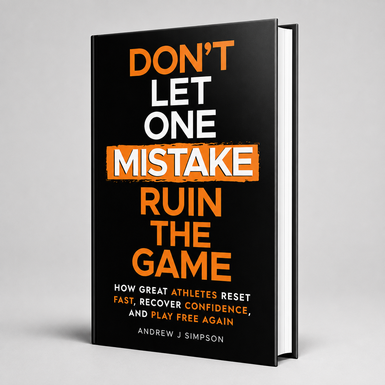Don't Let One Mistake Ruin the Game